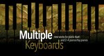 Multiple Keyboards - new works for piano duet & 2-4 pianos/toy pianos