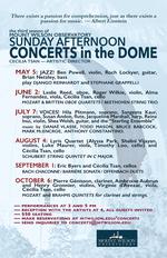 CONCERTS in the DOME