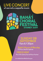 Australian Baha'i Choral Festival 