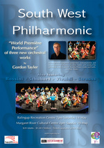 South West Philharmonic world premiere concert season