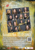 Queensland Conservatorium Saxophone Orchestra CD Launch