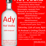 Hot Vodka: Russian classics & Australian firsts