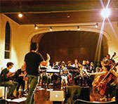 The Melbourne Metropolitan Sinfonietta in rehearsal