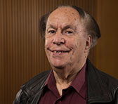 Larry Sitsky at his 80th birthday celebration at the National Library in October 2014