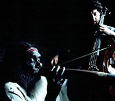 David Gulpilil and Nathan Waks in an early AMC publicity photograph