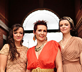 The Muses Trio left to right: Christa Powell, Louise King, Therese Milanovic