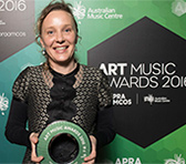 Instrumental Work of the Year winner Kate Neal