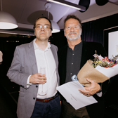 Paul Lowin Prizes 2022 recipients Elliott Gyger and Paul Dean