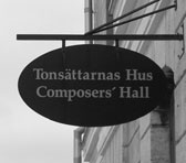 Composers' Hall in Visby, Gotland