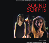 Cover of Sound Scripts, vol. 2 (Australian Music Centre, 2009)