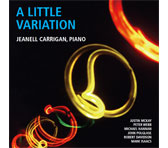 A new CD from the AMC: <em>A Little Variation</em> by pianist Jeanell Carrigan