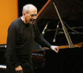 Roger Smalley after his performance at the Classical Music Awards ceremony in Sydney, September 2007